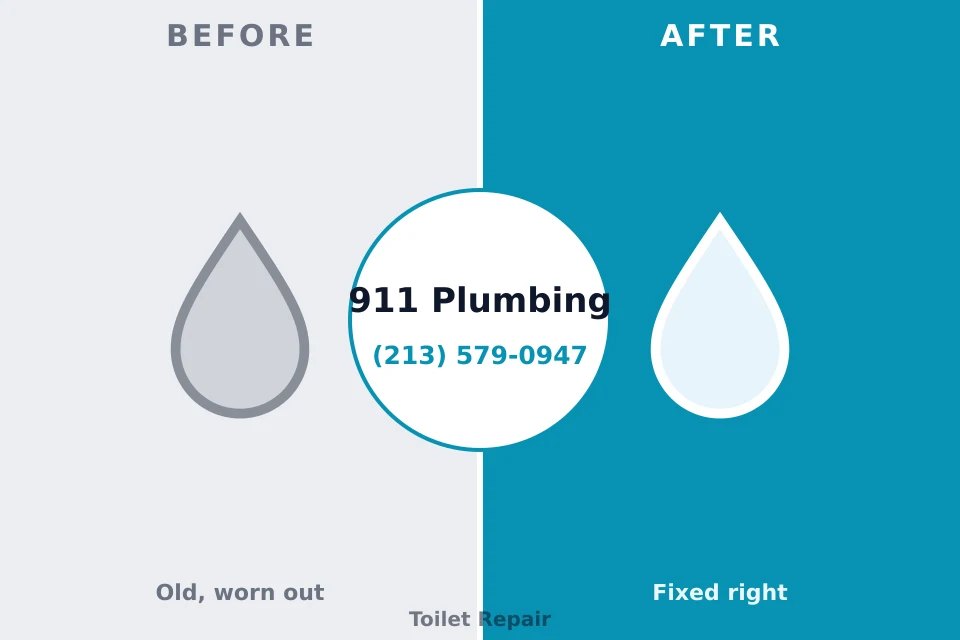 Before and after: plumbing repair Walnut Hill, TN